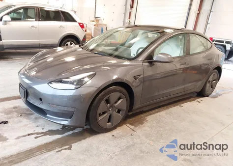 2023 Tesla Model 3 Rear-Wheel Drive from USA, damaged, VIN 5YJ3E1EA3PF693227